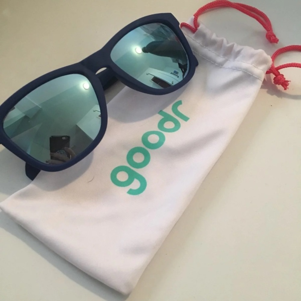 Goodr Matte Navy Blue Sunglasses